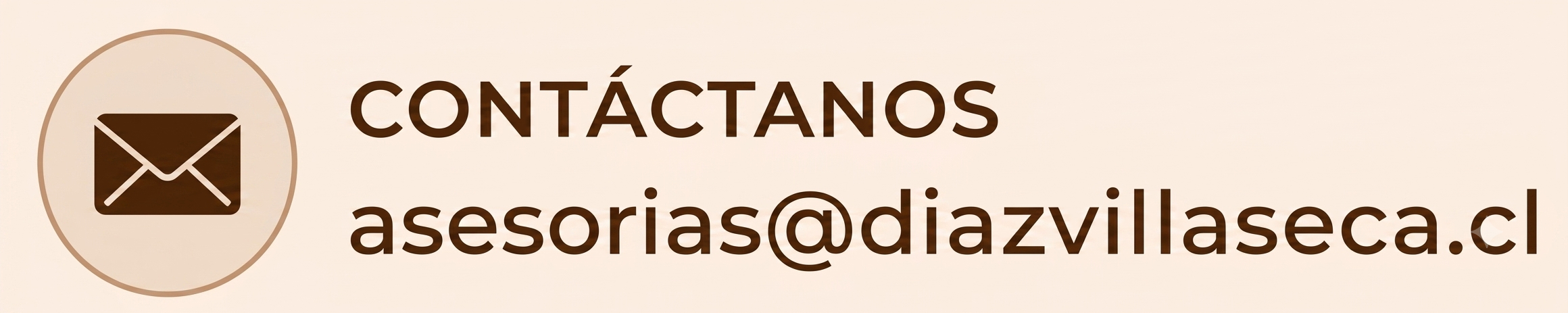 Contáctanos - asesorias@diazvillaseca.cl